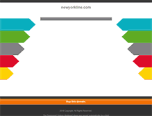 Tablet Screenshot of newyorkline.com